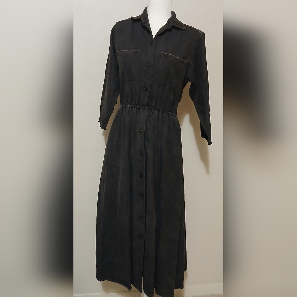 SHOKRIAN Dress  3/4 Sleeve Shirt Dress